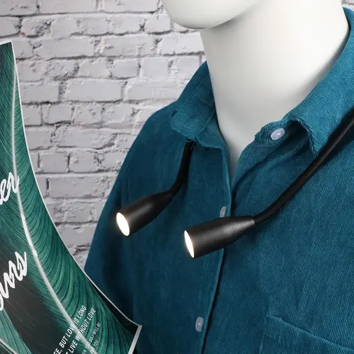 Rechargeable LED Neck Reading Lights Neck Light for Reading Lamp 3 Colors 9 Brightness Flexible Arm Neck Light Read Book Light - Image 4