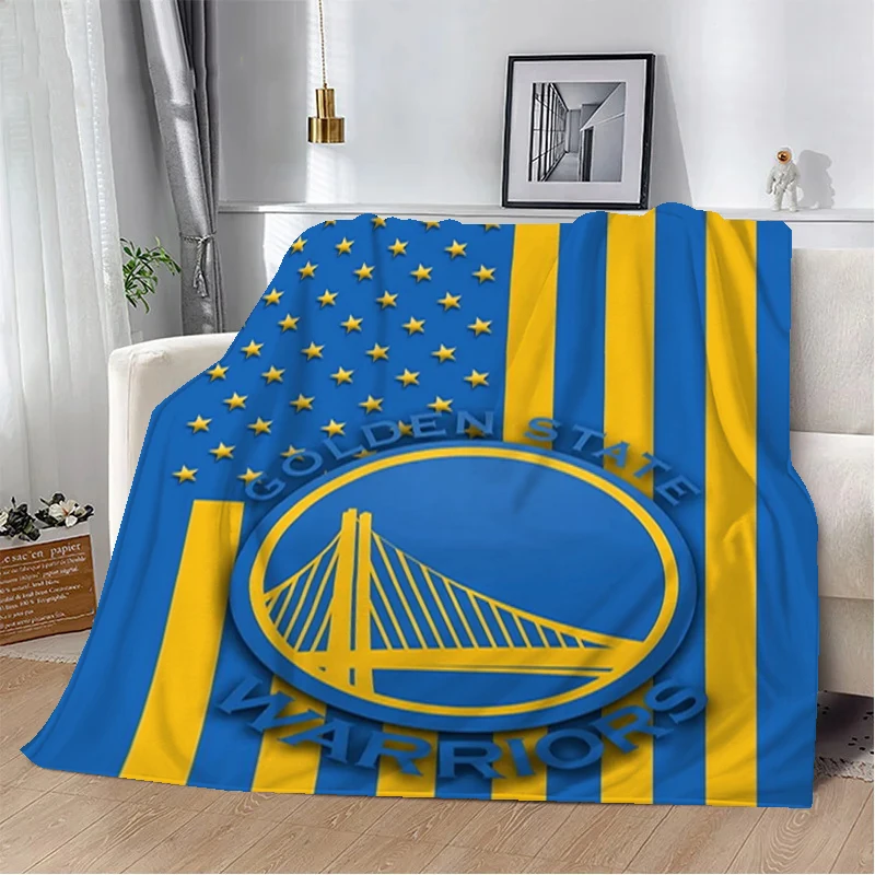 

Basketball-NBA Bed Blanket for Living Room Flannel Decorative Sofa Blankets Bedroom Decoration Bedspread the Throw Fluffy Soft