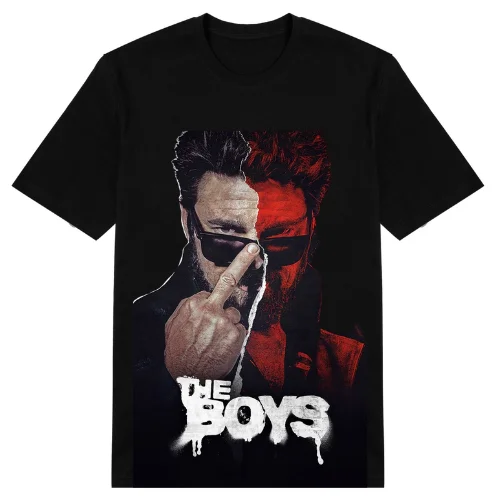The Boys Soldier Boy T-shirt Men and Women Summer Cotton Y2K Clothing Casual Fashion Round Neck Short Sleeved Tee Streetwear - 2