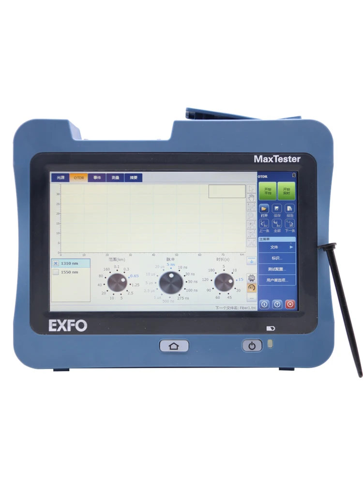 Рисунок 2 - Импортированный EXFO Canada OTDR