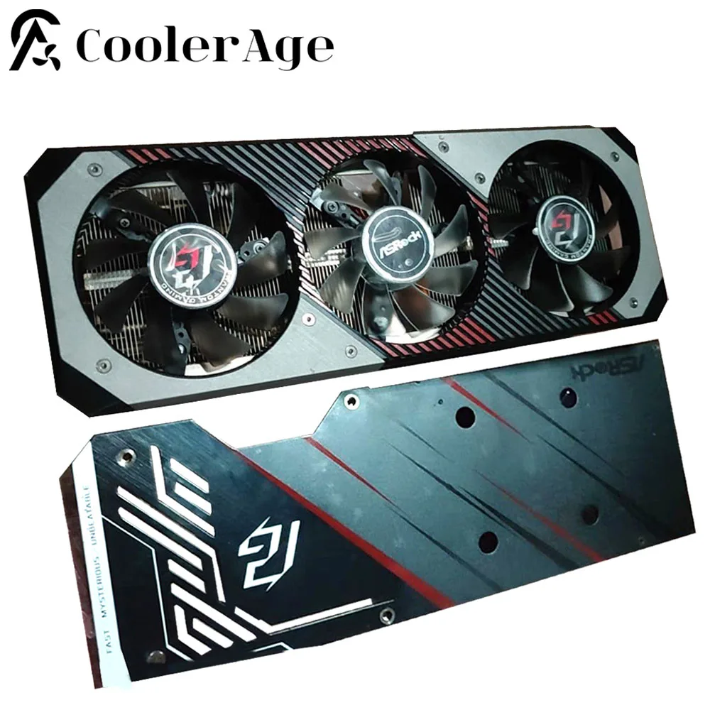 Original RX5700XT Video Card Heatsink For Asrock RX 5700 XT Phantom