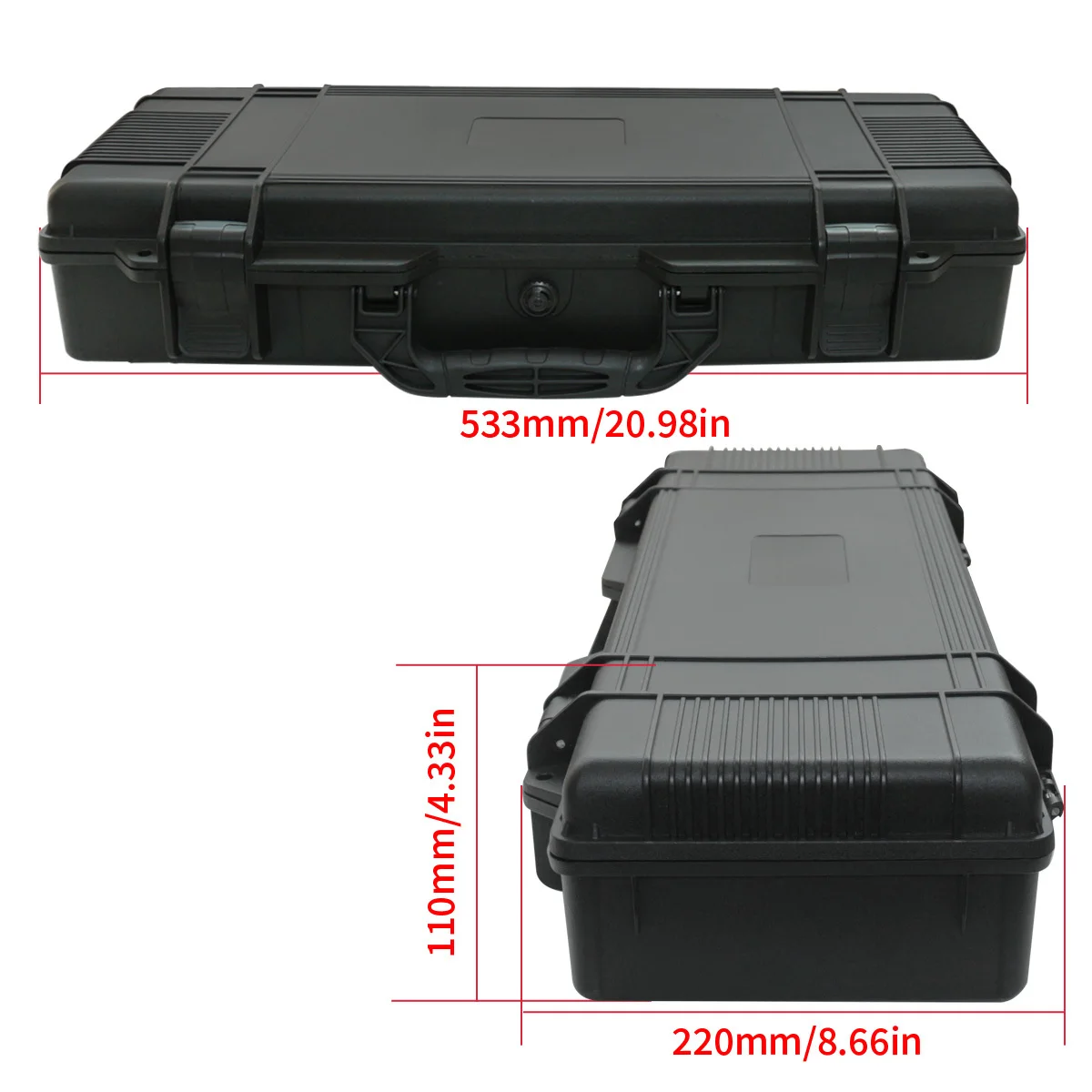 Waterproof Hard Shell Storage Box Camera Sealed Safety Instrument Toolbox