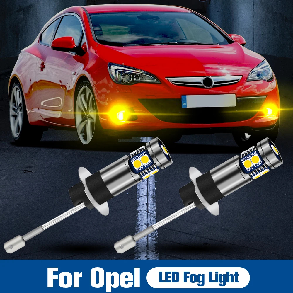 Светодиодные лампы для противотуманных фар H3 Canbus без ошибок Opel Agila A Astra F G H Corsa B C