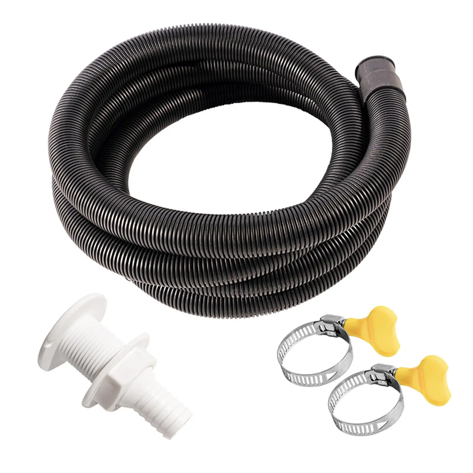 Kit Bilge Pump Hose Installation Kit - 3/4" Dia With 6ft Hose, Clamps & Thru -hull Fitting