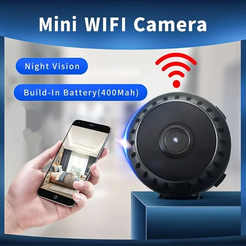 Mini Camera Wifi 1080P HD Portable Magnetic Design Camcorder Indoor Night Vision Smart Home Security Micro Surveillance Recorder