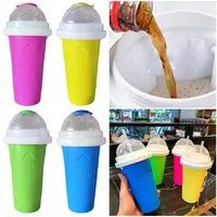 ML – tasse à neige fondante surgelée avec couvercle, pour Smoothies faits maison, jus de crème glacée, tasse à presser d'été, outil de cuisine 5