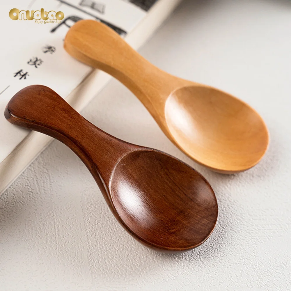 Bamboo Cartoon Spoons, Small Spice Spoons, Cute Kitchen Measuring Spoons,  Tea Coffee Spoons, Spice Measuring Spoons, Short-handled Wooden Spoons For  Milk Powder, Jam Ice Cream, Dessert Spoons, Teaspoons, Measurement Tools,  Kitchen Gadgets 