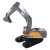 1:14 Huina Remote Control Truck 2.4g Scale Alloy Professional Long Arm Rc Excavator Caterpillar Truck Kid's Outdoor Toy Gift 3