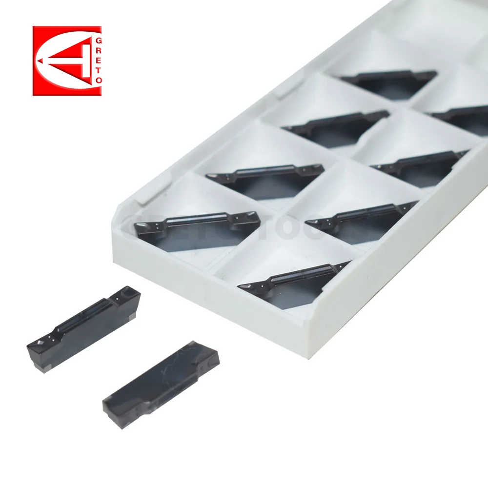 

GRETO MGMR300-8D-PT GT4202 GT4205 Cnc Carbide Inserts Cutting Turning Tool MGMR 300-8D-PT MGMR200 -6D-PT