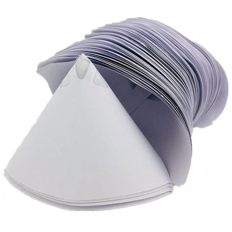 10/50Pcs Disposable Car Paint Filter Paper Mesh Paper Paint Strainer Conical Nylon Micron Funnels Filter Auto Accessories