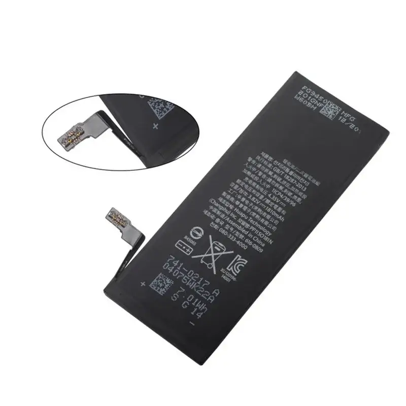 High Quality 0 Cycles Battery For iPhone SE 2 4 4S 5 5S 5C 6 6S 7 8 Plus X XR XS 11 Pro Max 7P For  iPhone7 iPhonese 6splus - Image 5