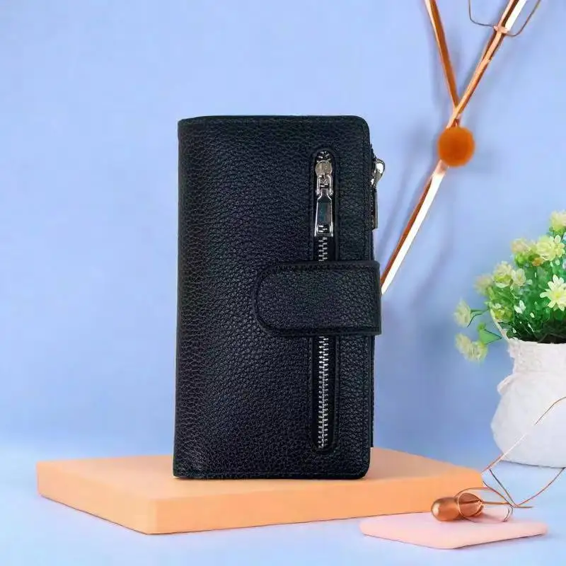 Women's luxury card holder Long PU leather wallet Multi-function card holder Multi-function clutch women wallet