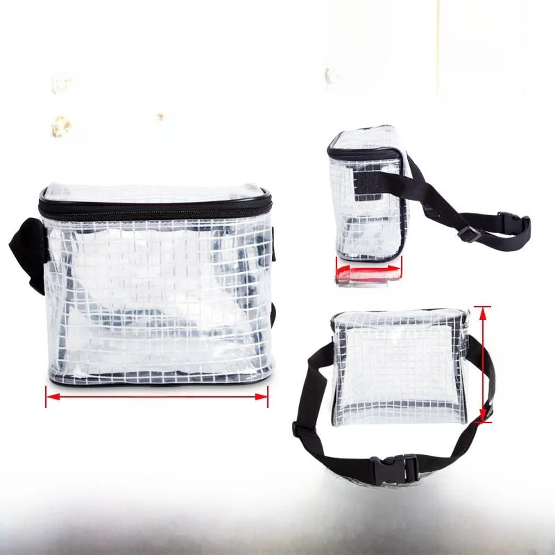 Semi-cylindrical waist bag 20*10*15cm