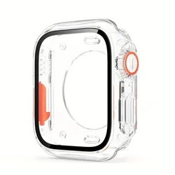 Premium Hard Cover Screen Protector with Front and Rear Bumper for 40MM (Transparent)