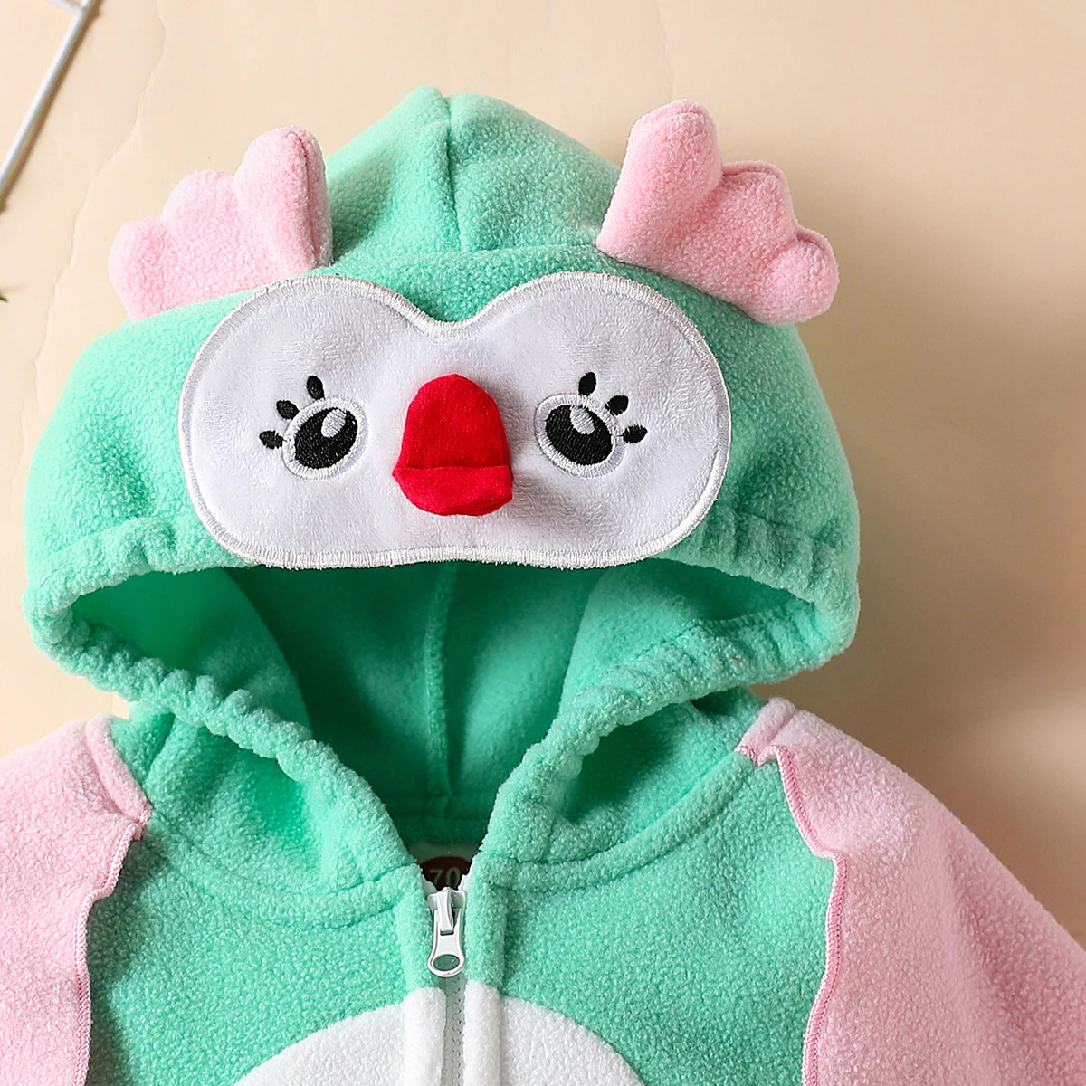 0-24M Unisex Baby Animal Costume Winter Autumn Hooded Romper Halloween Cosplay Jumpsuit Outfits Owl Outfits