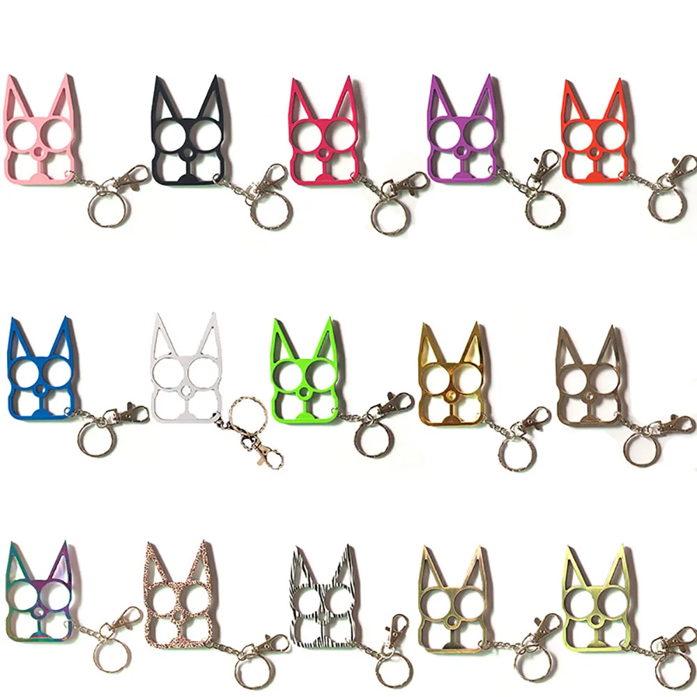 Corkscrew Cartoon Cat Ear Finger Tiger Set Cat Ears Self Defense
