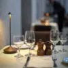 Hotel Rechargeable Table Lamp Creative Dining Touch Led Bar Coffee Pina pro Table Lamp Lampada Da Tavolo Decorative Desk Lamp 3