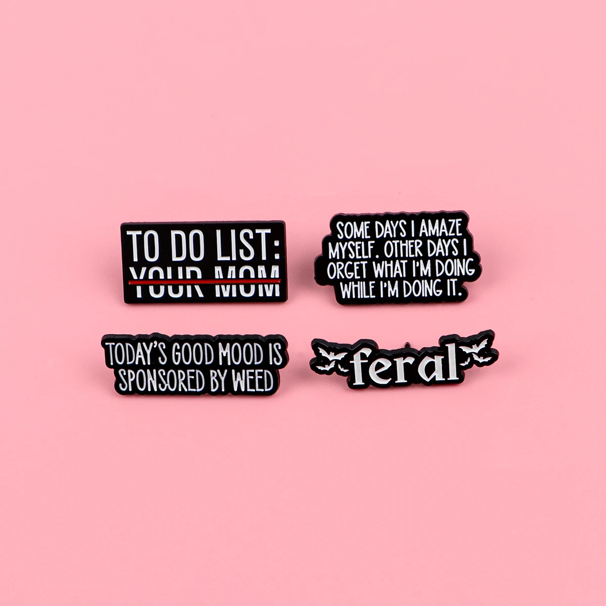 Minimalist Enamel Pin: Fashion Jewelry Lapel Badge for Backpacks and Clothing