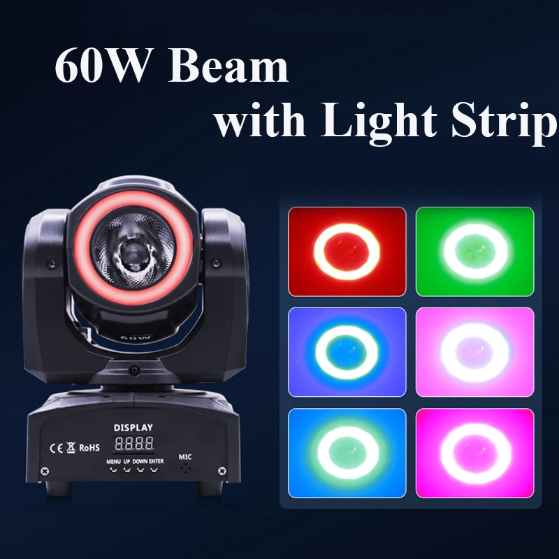 

Сверхъяркий светодиодный RGB-светильник, 60 Вт, 4 в 1