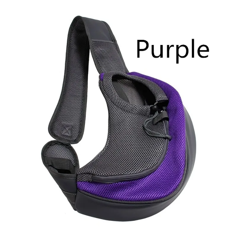 thumbnail image 1 of Bolsa de hombro para mascotas, bolsa de viaje al aire libre para perros, bolsa de malla Oxford, bolsa de mano cómoda con bandolera, 1 of 5