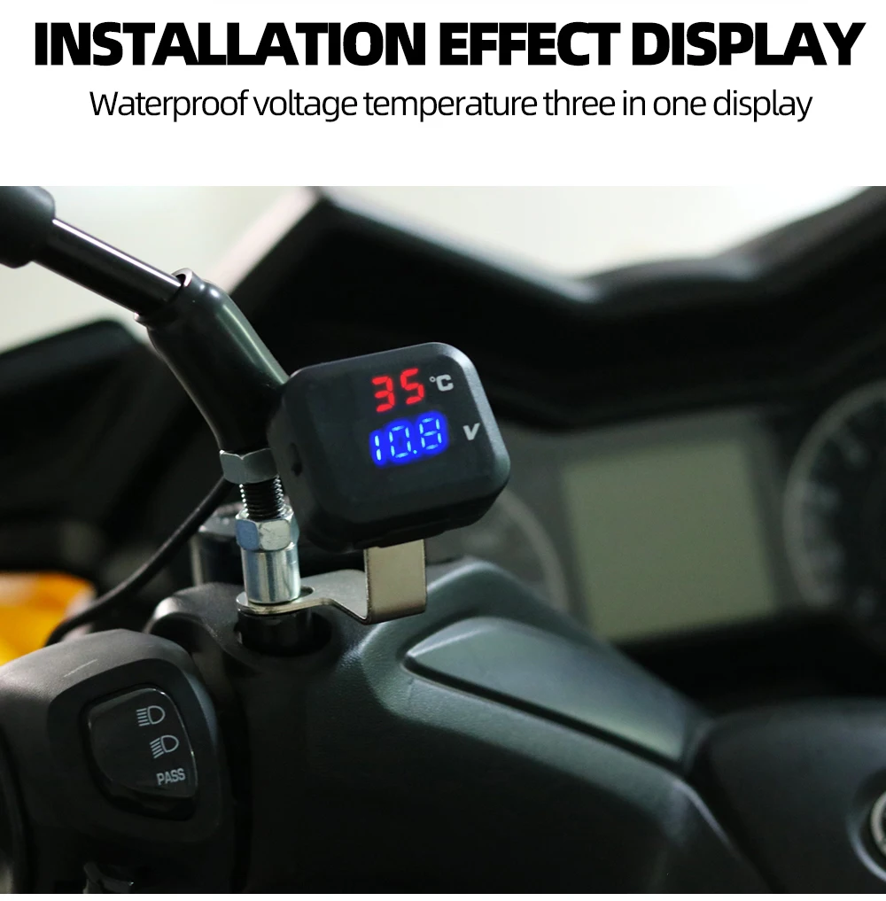 de température d'eau pour moto,voltmètre,téléphone — free download