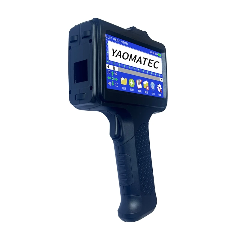 portable printer QR Bar Batch Code Date Logo Expiry Label Portable Handheld Jet