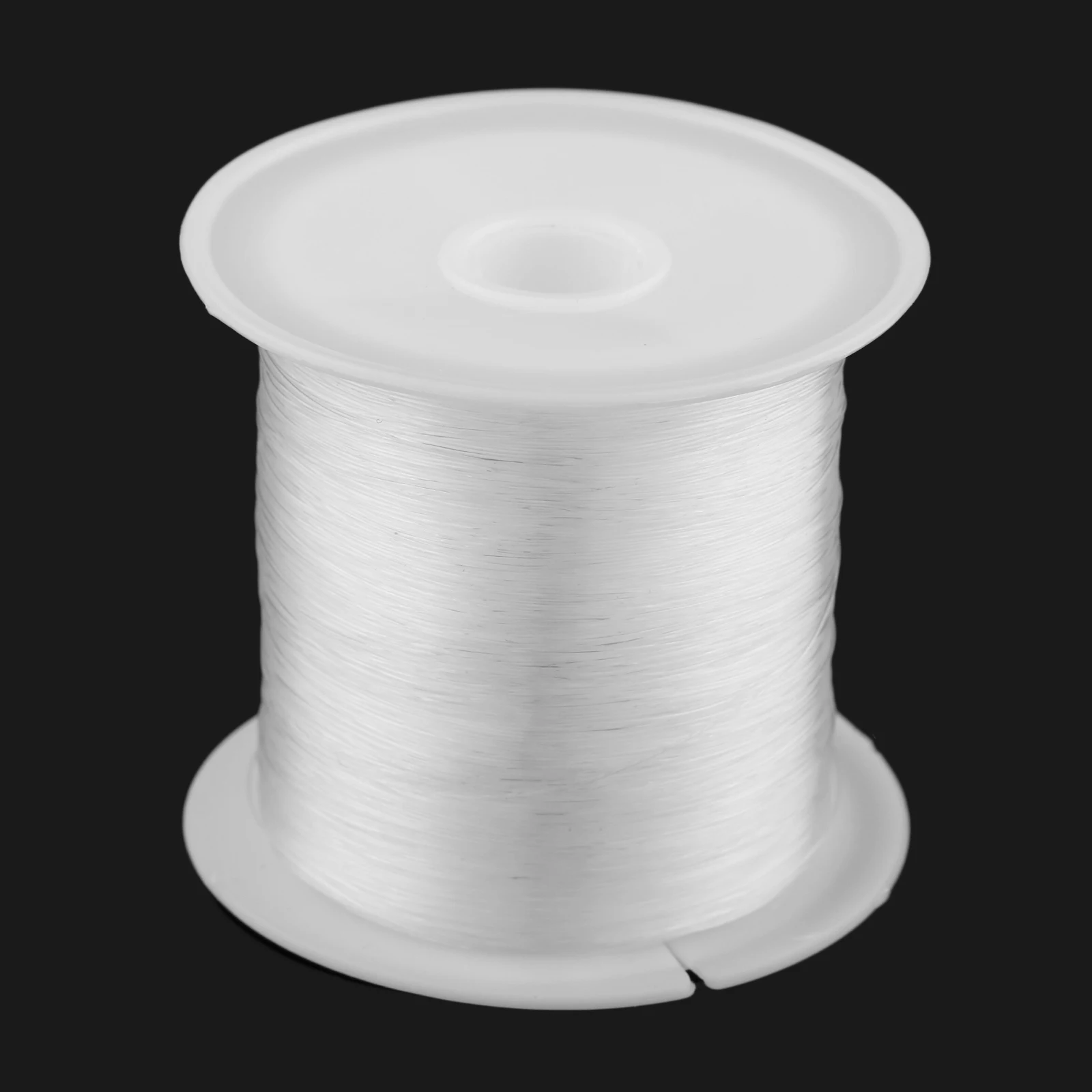 Redamancy Transparante nylondraad 0,25 mm × 200 m, vislijn van slijtvast nylon, transparante draad om op te hangen, voor het naaien van ornamenten en voor het naaien van hobby's
