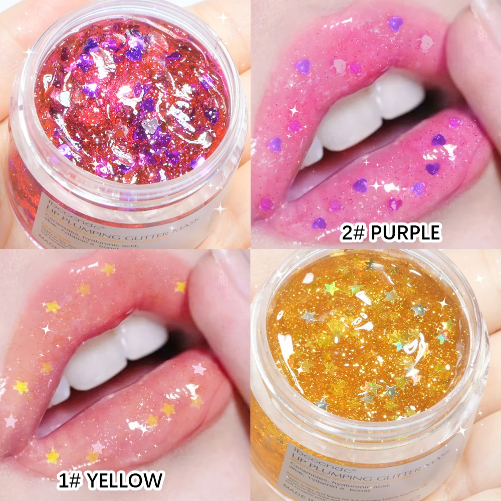 2023 Jelly Lip Plumping Mask Lip Sleeping Mask Day And Night