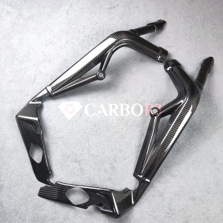 For Triumph Street Triple 765 R RS Carbon Fiber Fairing Kit Frame Guard Front Rear Fender Tank Cover Panel