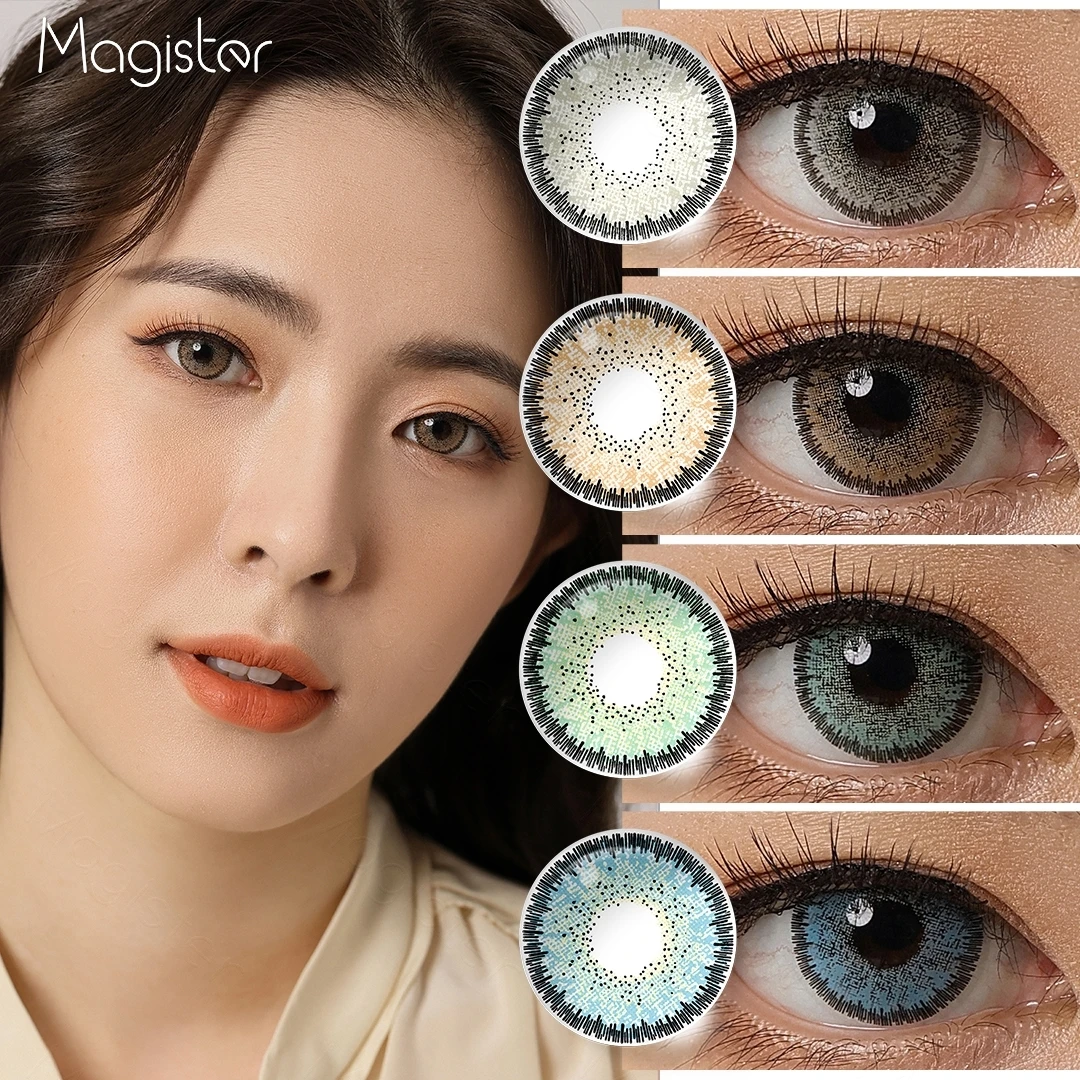 Fresh Lady Official Light Brown Colour Lens Natural Gray Colored