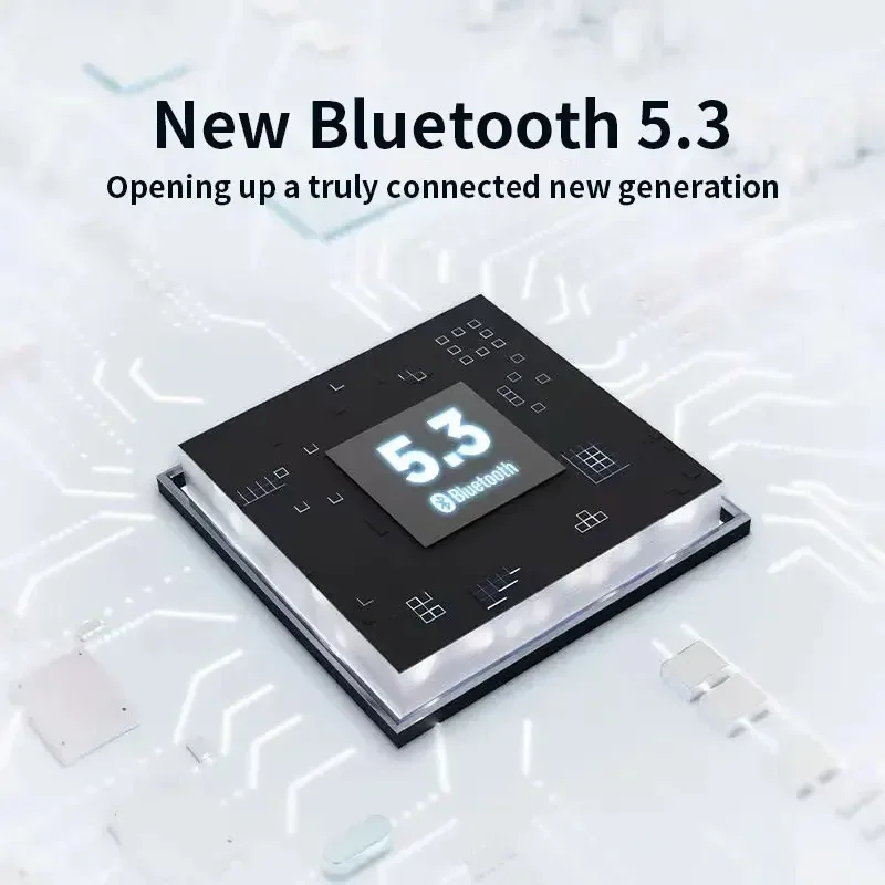 2025 New TWS Wireless Earphones with Bluetooth 5.49 Gaming Headset Sport Earbuds with LED Display Earhooks and Built-in Mic 3