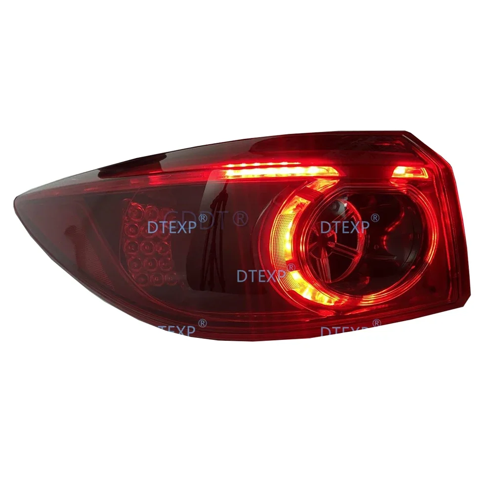 

1 Piece 2013-2019 LED Tail Light For Mazda3 Saloon Only Without Halogen Bulb Rear Lamp For Axela Parking Turning Signal