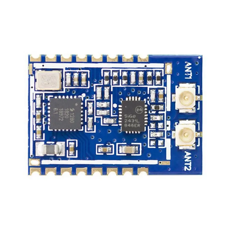 【SURPISE】2X 2.4Ghz 무선 Lora SX1280PA 송신기 모듈 무선 알람 수신기 통신 모듈