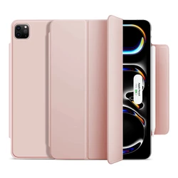 Versatile Magnetic Protective Case for iPad - Premium Tablet Cover and Accessories (Pink)