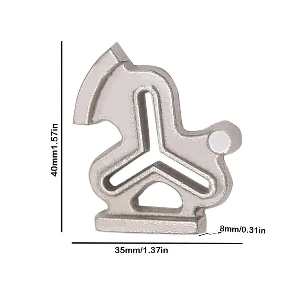 Universal Plum Blossom Positioning Gauge Steel Sewing Machine Guide Straight Curved Positioner Sewing Seam Guide