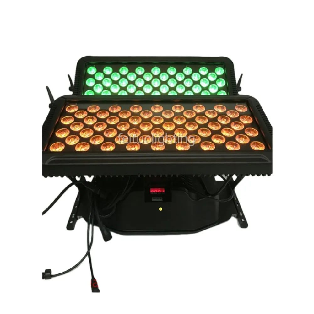 

2pcs High Brightness Waterproof 120x18W Outdoor Led Wall Washer for DJ Disco Device Landscape Flood Light Stage Lighting