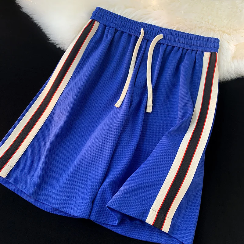 Shorts Mens 2023 Pants Korea Fashion Clothing New Summer Mens Sweatpants Streetwear Beach Short Pants For Men Wide Leg Pants