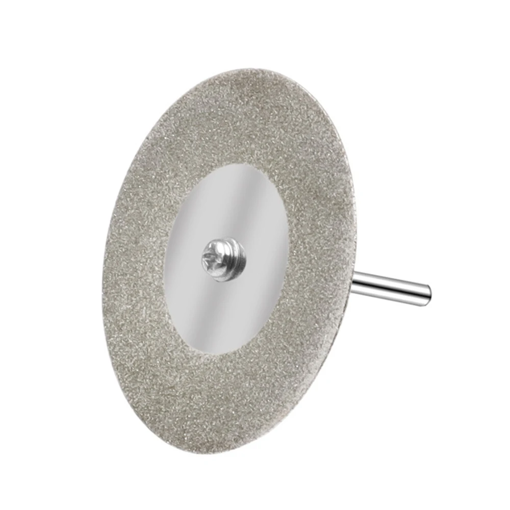 Dremel 공구용 미니 커팅 디스크, 회전 액세서리, 다이아몬드 그라인딩 휠, 회전 원형 톱날, 연마 다이아몬드 디스크