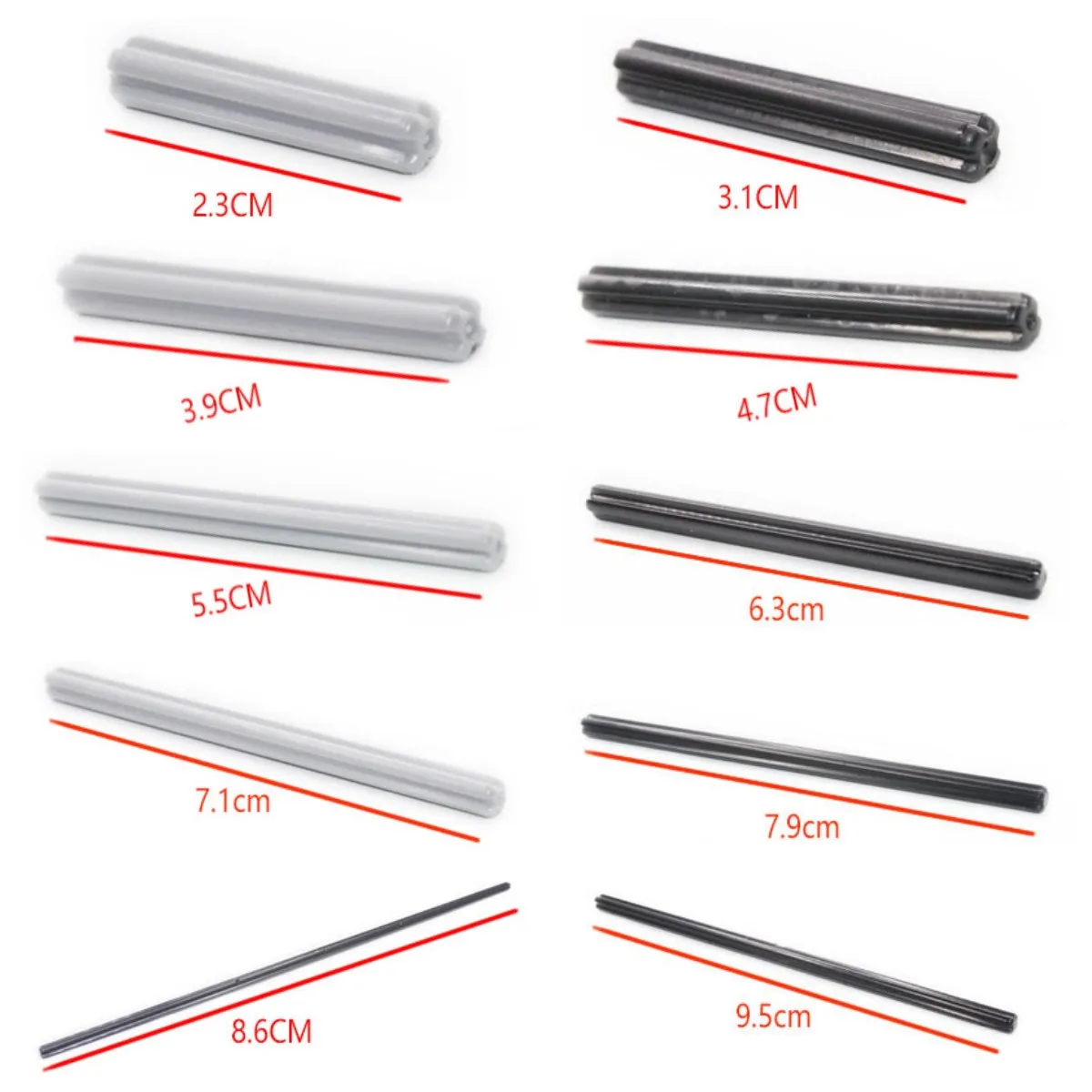 Parti High-Tech Moc Cross Axles Building Blocks Accessori Parti Tecniche Compatibili 6587 24316 15462 3737 3706 Mattoni Giocattoli