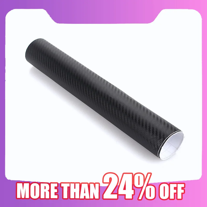 Buy Universal 3D Carbon Fiber Film Durable Notebook Carbon Fibre Decal