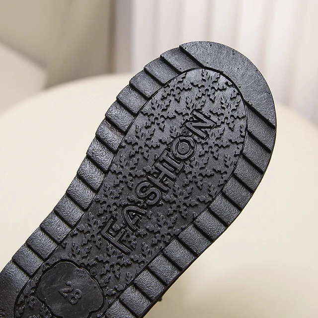 Mädchen Stiefel Mit Pailletten - Wasserdichte Winterstiefel Für Mädchen | Mit Reißverschluss & Profilsohle