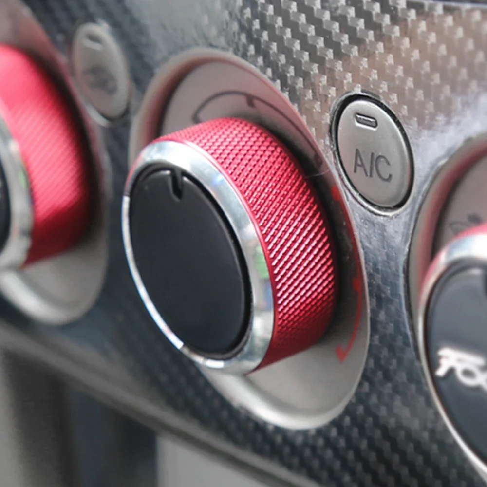 포드 포커스 2 3 MK2 MK3 세단 해치백 Mondeo 에어컨 열 제어 스위치 손잡이 액세서리에 대 한 3Pcs 자동차 AC 손잡이