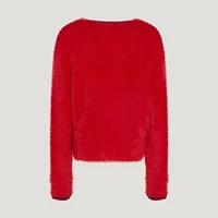 Veste cardigan en tricot peluche à la mode pour femme Adidas Clover authentique KT3171 4