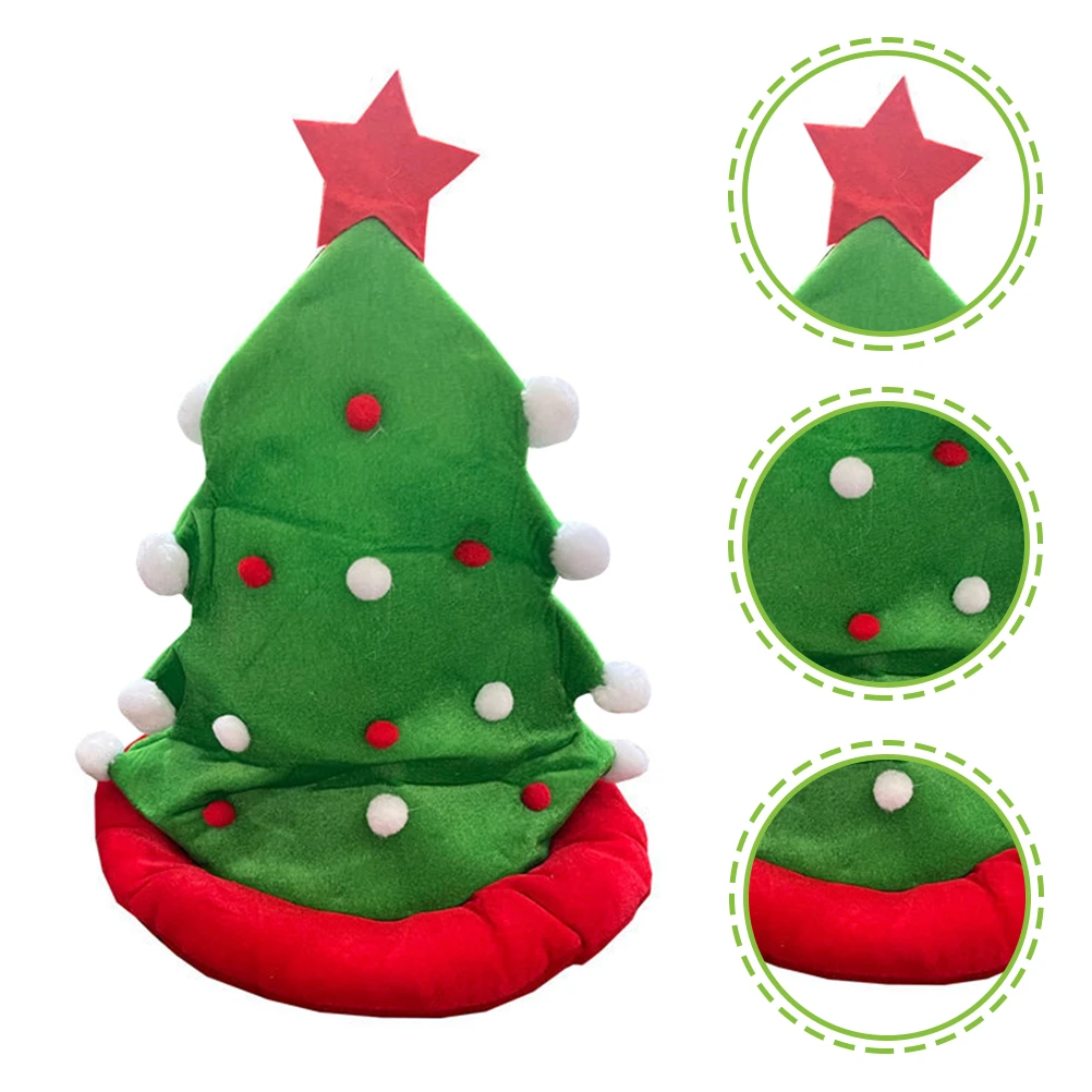 Kerst Hoeden Hoed Santa Party Tree Headdressclaus Hoofddeksels Pluche Groene Beaniegift Kids Lelijke Cap Trui| | AliExpress