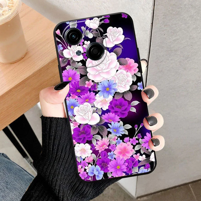 Luxurious Shockproof Black TPU Silicone Phone Case - Soft Protective Back Cover