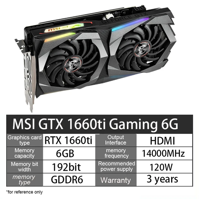 完動品】MSI GTX 1660 SUPER 6GB（msi GeForce GTX 1660 SUPER