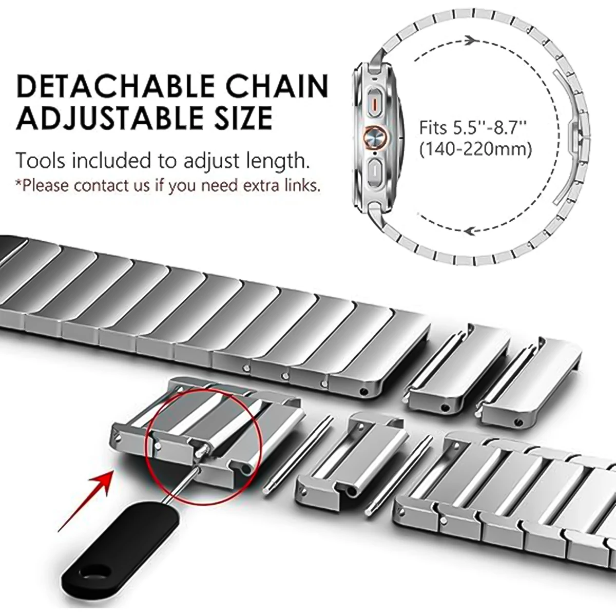 Luxury Stainless Steel Band