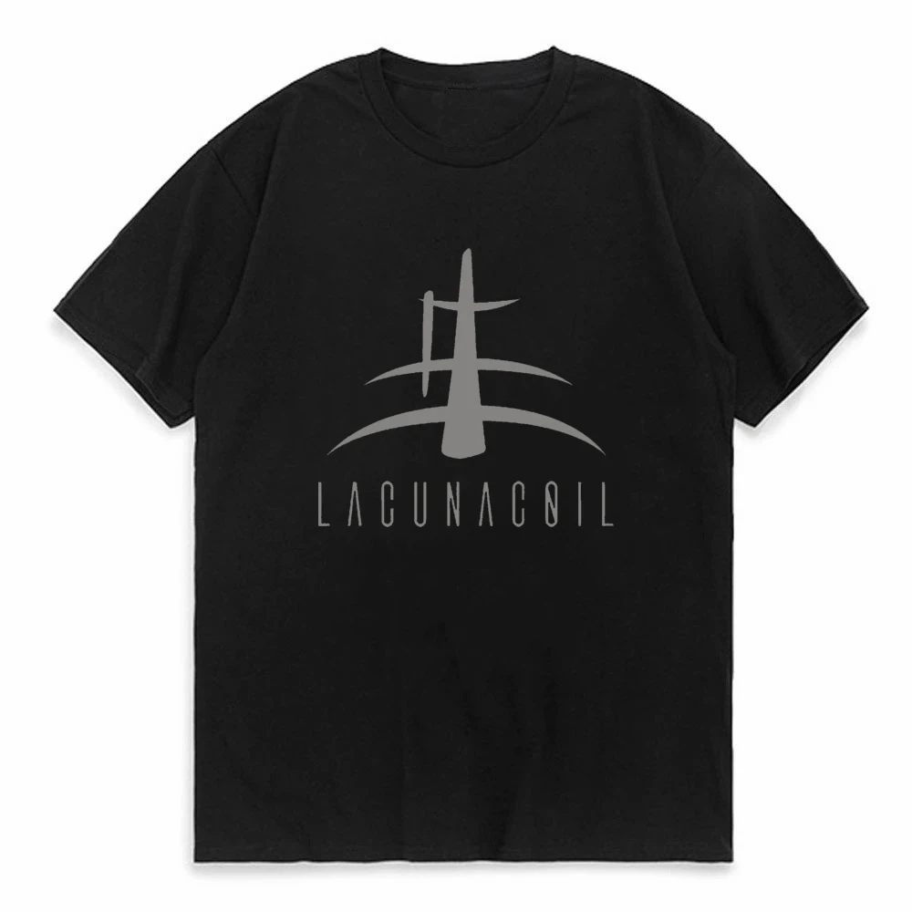 

LACUNA COIL T Shirt for Men Summer Cotton Short Sleeve T Shirts Man Women's Fashion Couples Clothes T-Shirt Streetwear