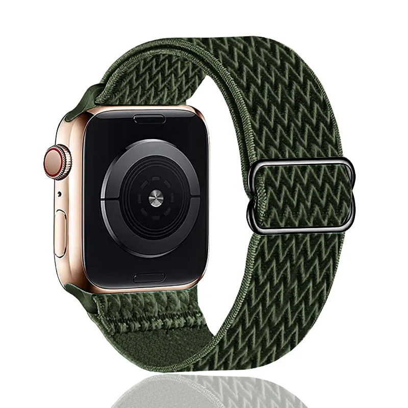 Breathable Nylon Adjustable Sport Watch Band Strap