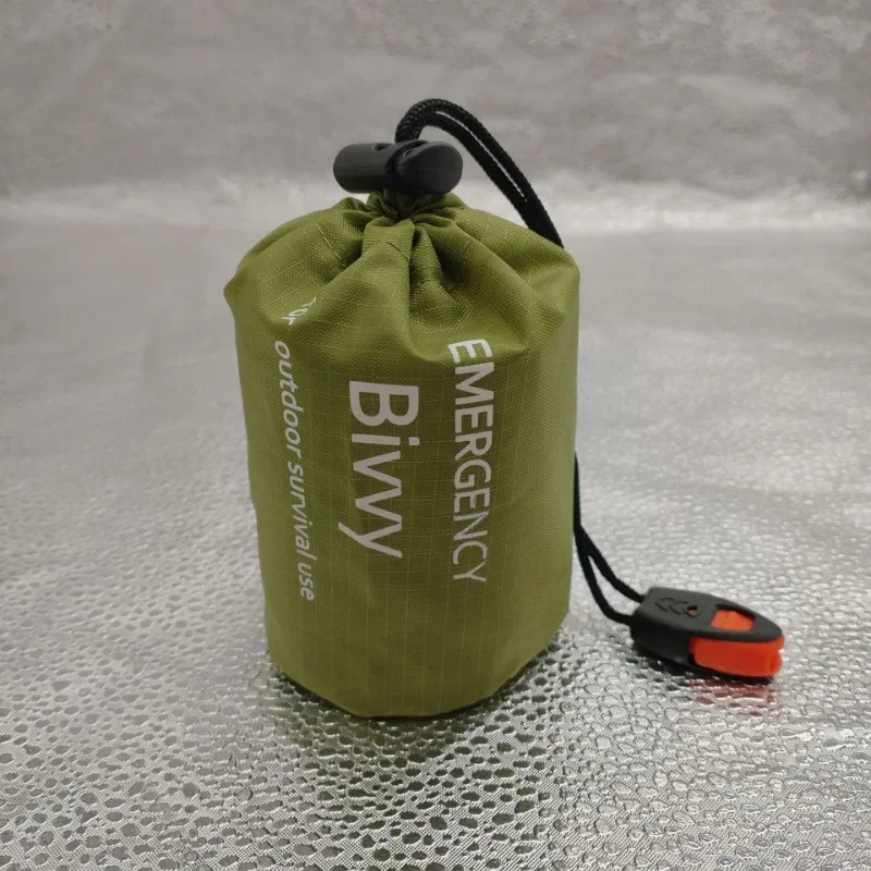Emergency Blanket Outdoor Emergency Survival Sleeping Bag Thermal Blanket Mylar Waterproof Reusable